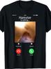 Men'S Hamster Call Graphic T-Shirt - Black Casual Short Sleeve Tee with "Hamster