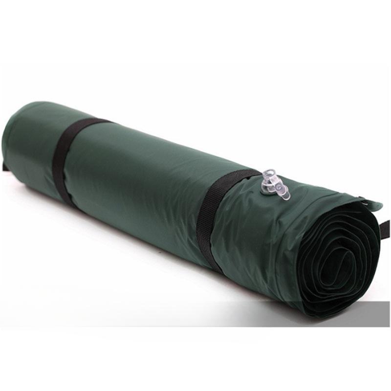 Single Sleeping Can Inflatable Mat Be Spliced For Camping Camping Picnic Moistureproof Double Automatic Inflatable Cushion
