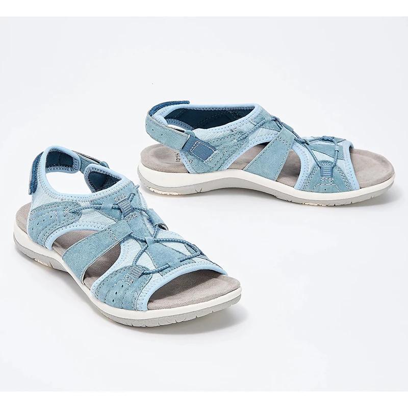 Fashion Women Sandals Hollow Out Summer Comfortable Sport Sandals Open Toe Non-Slip Cut Out Soft Female Sandalias De Mujer Plus Size