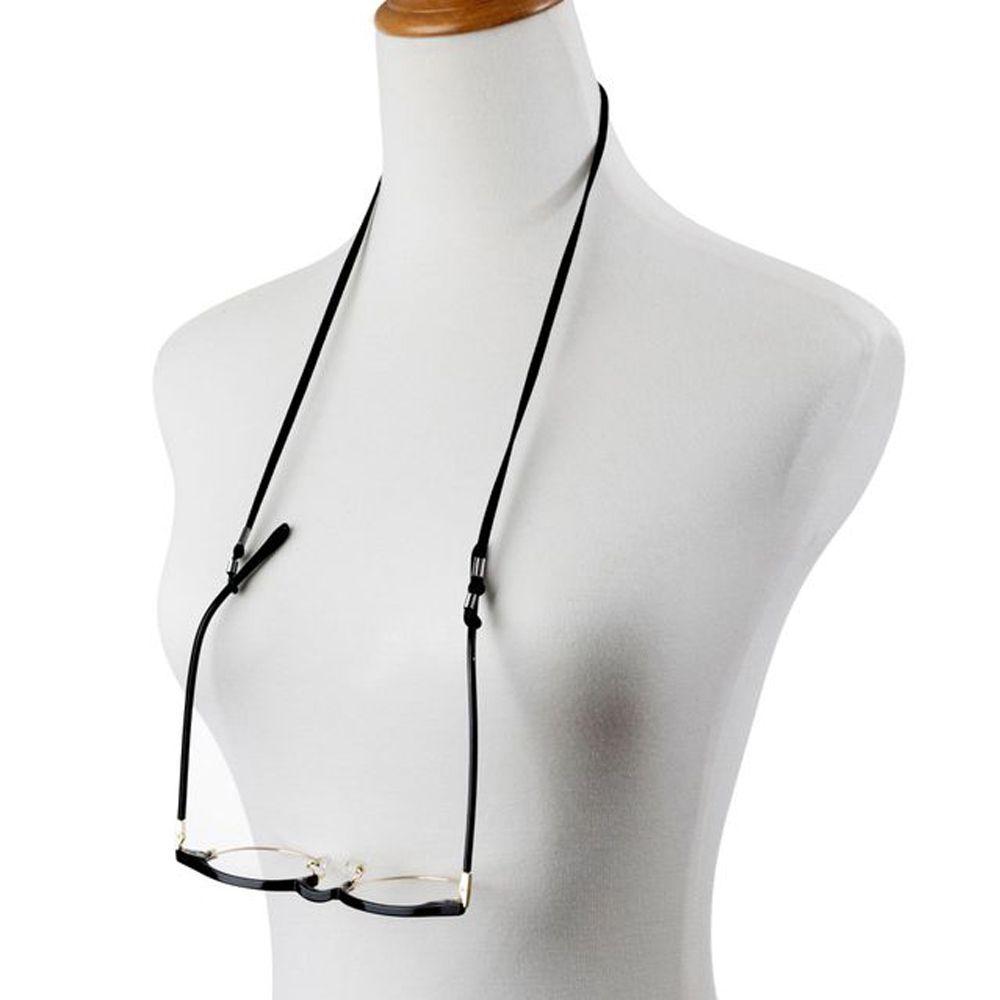 Adjustable Non-slip Leather Reading Glasses Chain Anti-lost Face Mask Lanyards Neck Straps