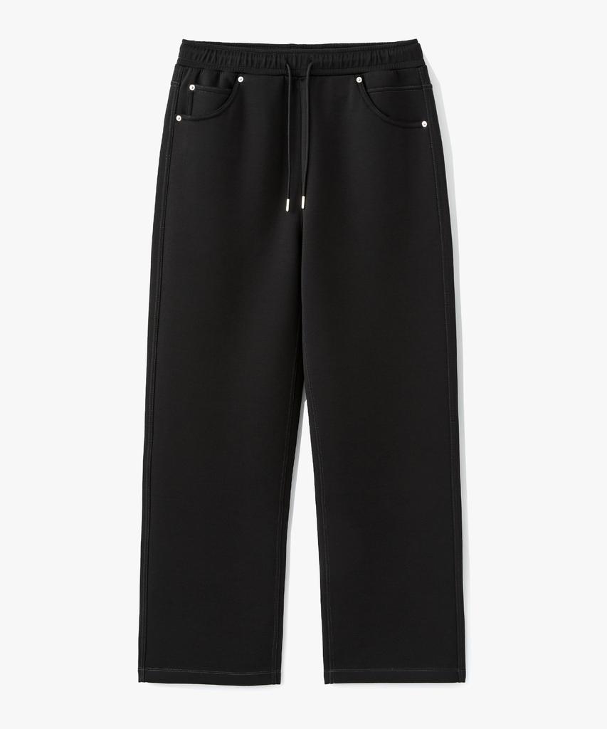 SUARE Neoprene Denim Training Pants Black