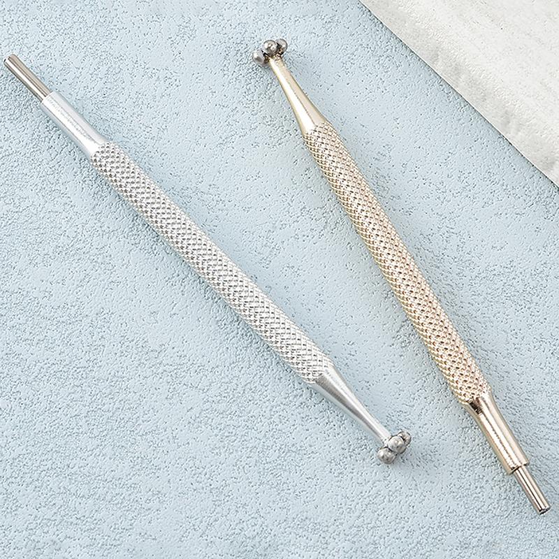 1/2 Stuks Professionele Dubbelzijdige Nagelkunst Magnetische Pen Zeer Precisie Mini Magneten Stippen Pen Manicure Tool