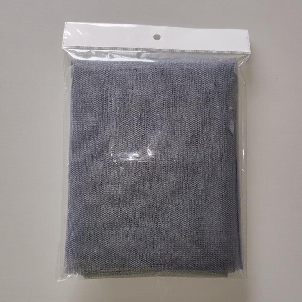 Home Polyester Velcro Mosquito Net: Self-Adhesive, Hole-Free Window Screen Mesh Curtain