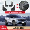 Pro GEELY ATLAS 2025 Zástěrky Blatníky Zástěrky Blatníků Přední Zadní Blatník Styling Chránič Auta Příslušenství