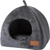 Nid de Chat Triangle Chaud Fermé Maison pour Chat Nid pour Animal de Compagnie Mignon Épais Sommeil Profond Nid pour Chien Accessoires pour Animaux de Compagnie Tentes Fermées pour Chat Lit