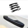 Carbon Fiber Exterior Door Handle Cover Trim For Honda Accord 2023 2024 11th Gen