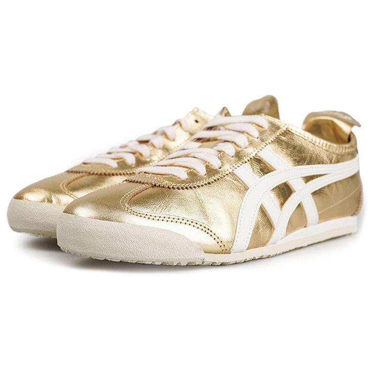 ONITSUKA TIGER Zapatillas Unisex Mexico 66 Oro Blanco THL7C2-9401