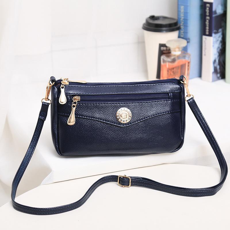 Mode Schlichte Damen Designer Handtasche Hohe Qualität Kleine Umhängetasche Einfarbig Schulter Crossbody Taschen Clutch