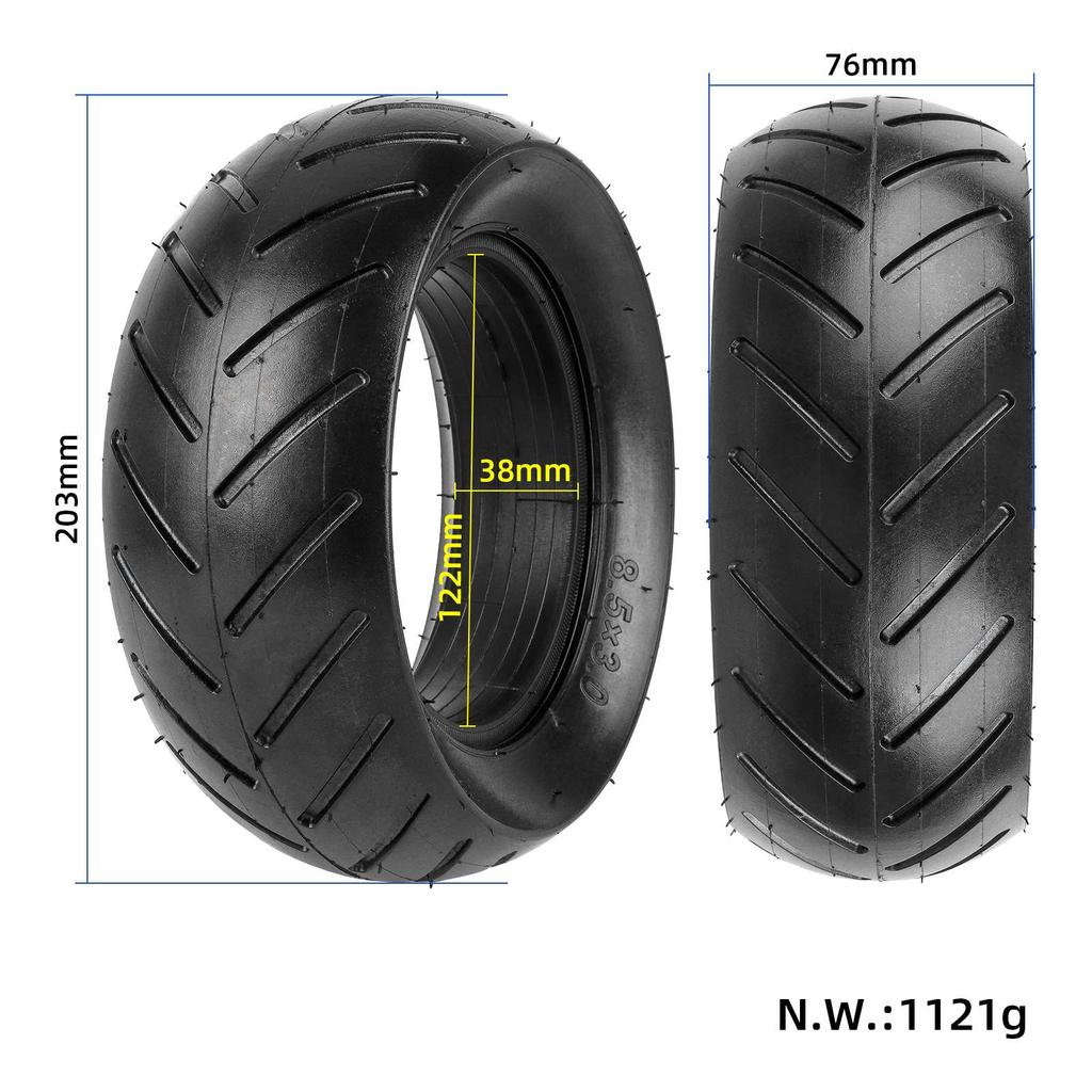8.5*3 Solid Tire for Zero 8 Zero 9 VSETT 8 VSETT 9 PRO Kugoo X1 Scooters