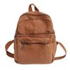 Borsa a Mano/Spalla da Donna in Tela Lavata Retrò - Zaino Casual Leggero per Studenti