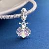 Copper Firefly Bee Tree Luminous Cute Charms Bead Diy Bracelet Bangle Making Gift Of High Quality Fashion Jewelry