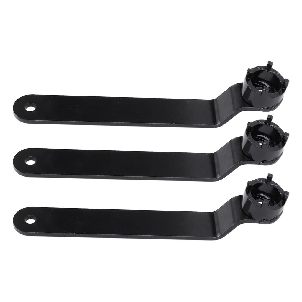 3pcs Clé pour Meuleuse d'Angle à 4 Griffes Professionnelle Efficace Épaissie Réglable Clé pour Meuleuse d'Angle