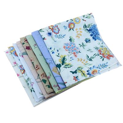 3/5Pcs 26x26cm Flower Printed Japanese Korean Style New Fashionable Versatile Small Handkerchiefs Tea Towel Children Towels Gift