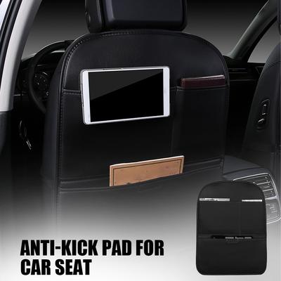 1 buc scaun auto spate PU piele protector anti-praf pentru copii/bebeluși lovitură de picior proteja de noroi murdărie husă scaun auto impermeabilă