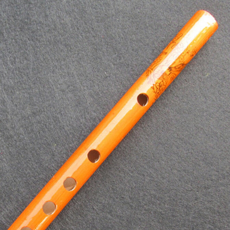 Traditional 6 Hole Bamboo Flute Clarinet Student Musical Instrument Wood Au