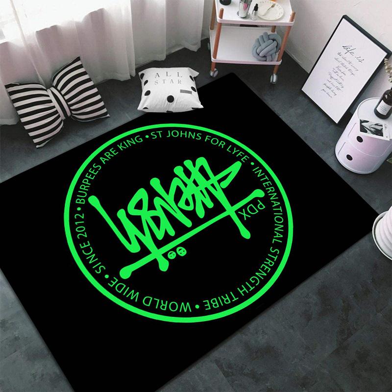 Fashion Logo Carpets and Rug 3D Printing Carpet Floor Mat Living Room Bedroom Large Area Soft Carpet(JM038)