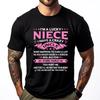 Im A Lucky Niece I Have a Crazy Uncle Funny Uncle Say Niece Free Shippping Items Lowest Prices Student New In Tops And TShirts