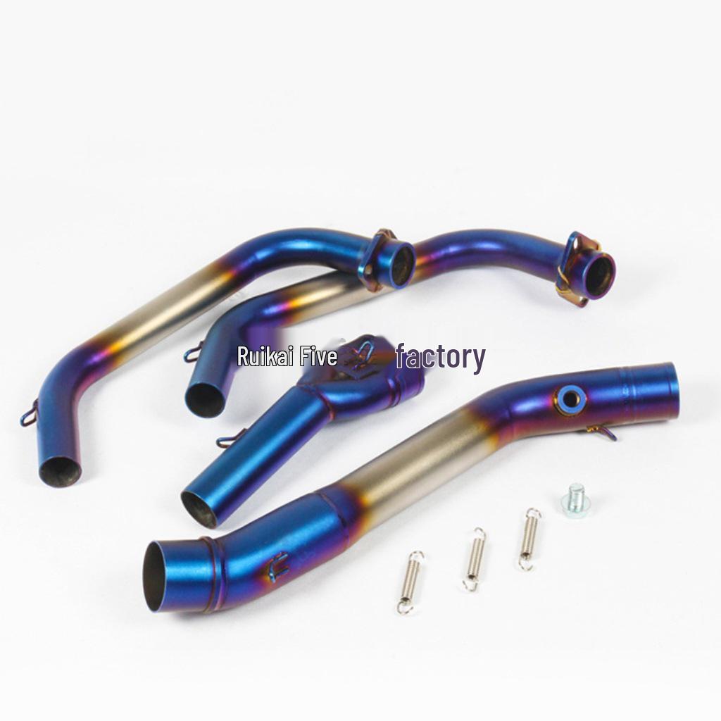 Scarichi Compatibili per Sezioni Anteriori/Centrali in Acciaio Inossidabile e Lega di Titanio - YZF-R3/R25/MT03