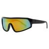 Protective Glasses 3pcs Women Outdoor Sports Sunglasses Cycling MTB Climbing Eyeglasses One Piece Colorful Lens Glasses Unisex