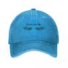 Eyes On Me - Lashes Baseball Cap Trucker Cap Luxury Man Hat Hat Beach Mens Hats Women'S
