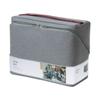 Sonic UT-2159-GL Smarta Storage A4 Box Gray Document Organizer Laptop Tablet Dividers Office Organization