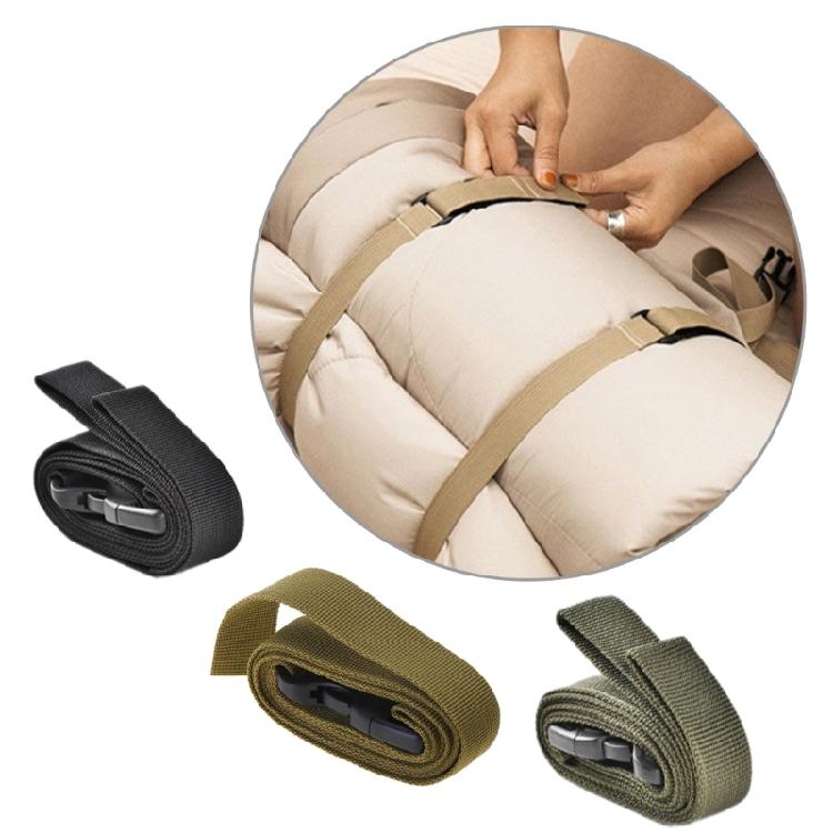 2 stuks Spanband Bagage Vastzetband Herbruikbare Bevestigingskabelbinder Riem