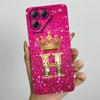 For Tecno Pova 7 Neo Phone Case Crown Initial Letters Liquid Silicone Dustproof Full Protection For Tecno Pova 7Neo Funda Coques