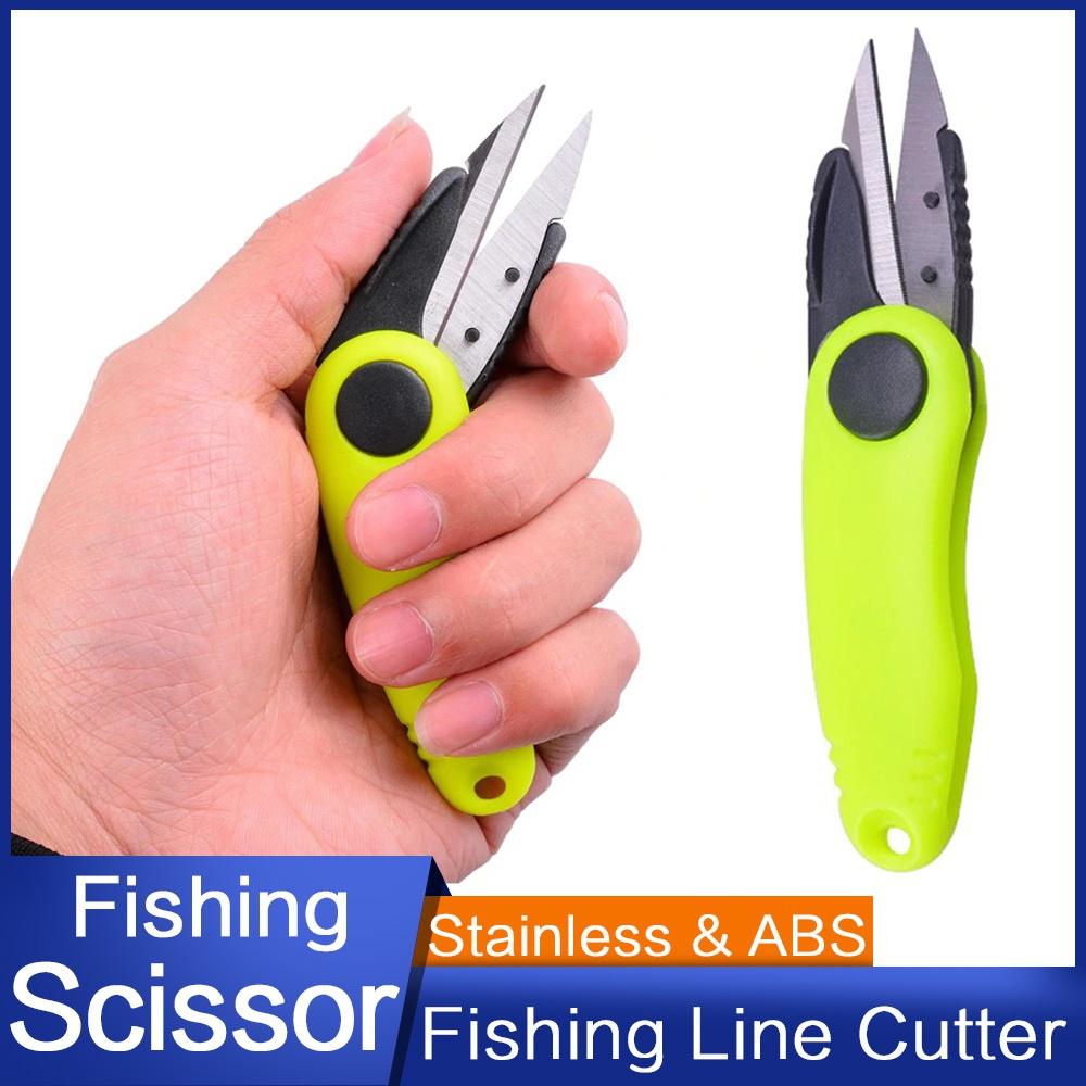 Folding Fishing Line Cut Clipper Fishing Scissor Fishing Tackle Fishing Accessories Thread Cutters