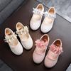 Kinder Leder Mädchen Schuhe Glänzende Blumen Prinzessin Schuhe Für Baby Party Hochzeit Kinder Wohnungen Frühling Sommer Kleid Schuhe