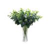 16 Heads Artificial Eucalyptus Money Leaf DIY Fake Eucalyptus 128pcs Leaves Bridal Bouquet for Home Wedding Decor
