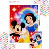 Diamond Art Painting Kit Snow White Mickey Home Wall Decor Handmade Gift for Party Craft Fun