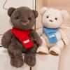 Curing Bear Rag Doll Valentine'S Day, Bear Toy Gift For Girls, Sleeping Doll Bear In Children'S Bed