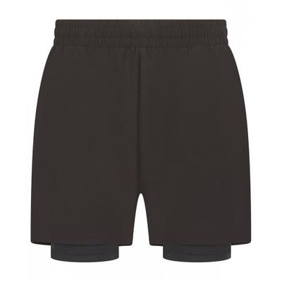 Tombo Mens Double Layer Sports Shorts