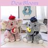 Cute Elephant Plush Toy For Kids With Soft Short Plush Material For Birthdays And Home Decor