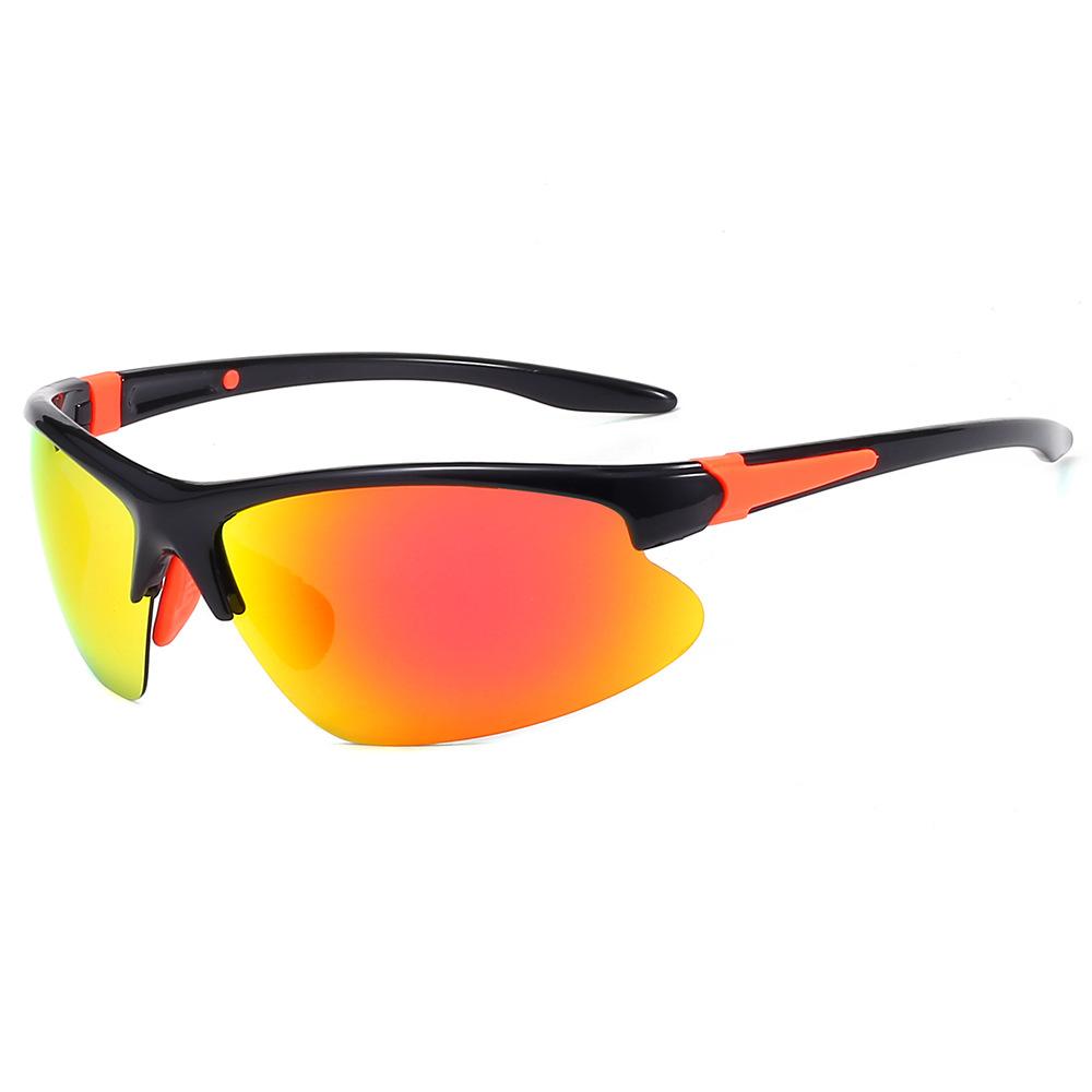 New Cycling Glasses 9038 Men Sports Sunglasses Windproof UV Protection Lightweight for Outdoor Riding