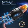 Silicone Penis Ring Locking Ring Sleeve 10 Modes Delay Ejaculation Men's Penis Erection Enlargement Ring Reusable Penis Ring