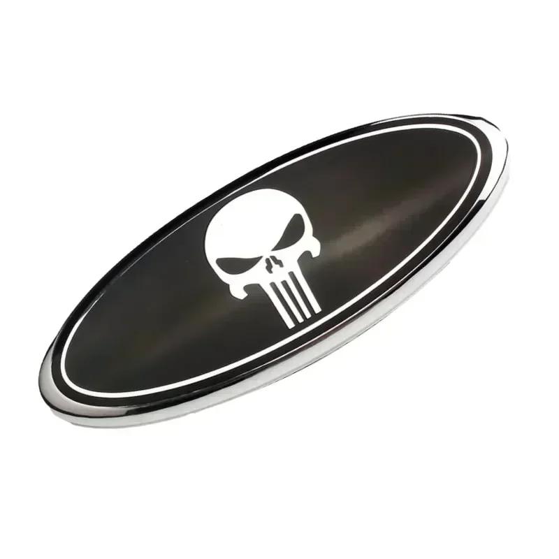 11,5 x 4,5 cm Auto j40 Zadní logo kufru Znak Samolepka pro Ford Kuga Edge Escape F150 Ecosport Fiesta Ranger Mustang Mondeo Fusion Focus