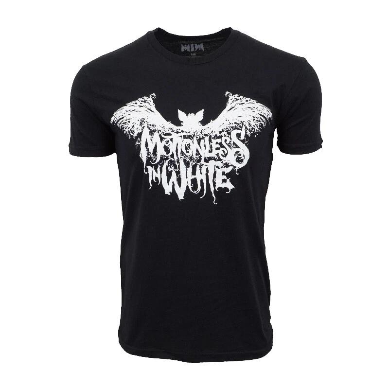 Motionless In White Bat Us 2017 Tour Black T Shirt