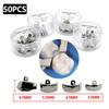 50PCS Dental Matrix Bands Sectional Contoured Metal Matrices For Teeth Replacement Dentistry Material