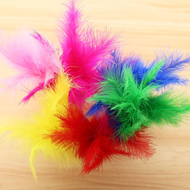 5PCS Colorful Feathers Kick Shuttlecock Chinese Jianzi Fitness Entertainment For Physical Exercise Foot Sports Outdoor Toy Game