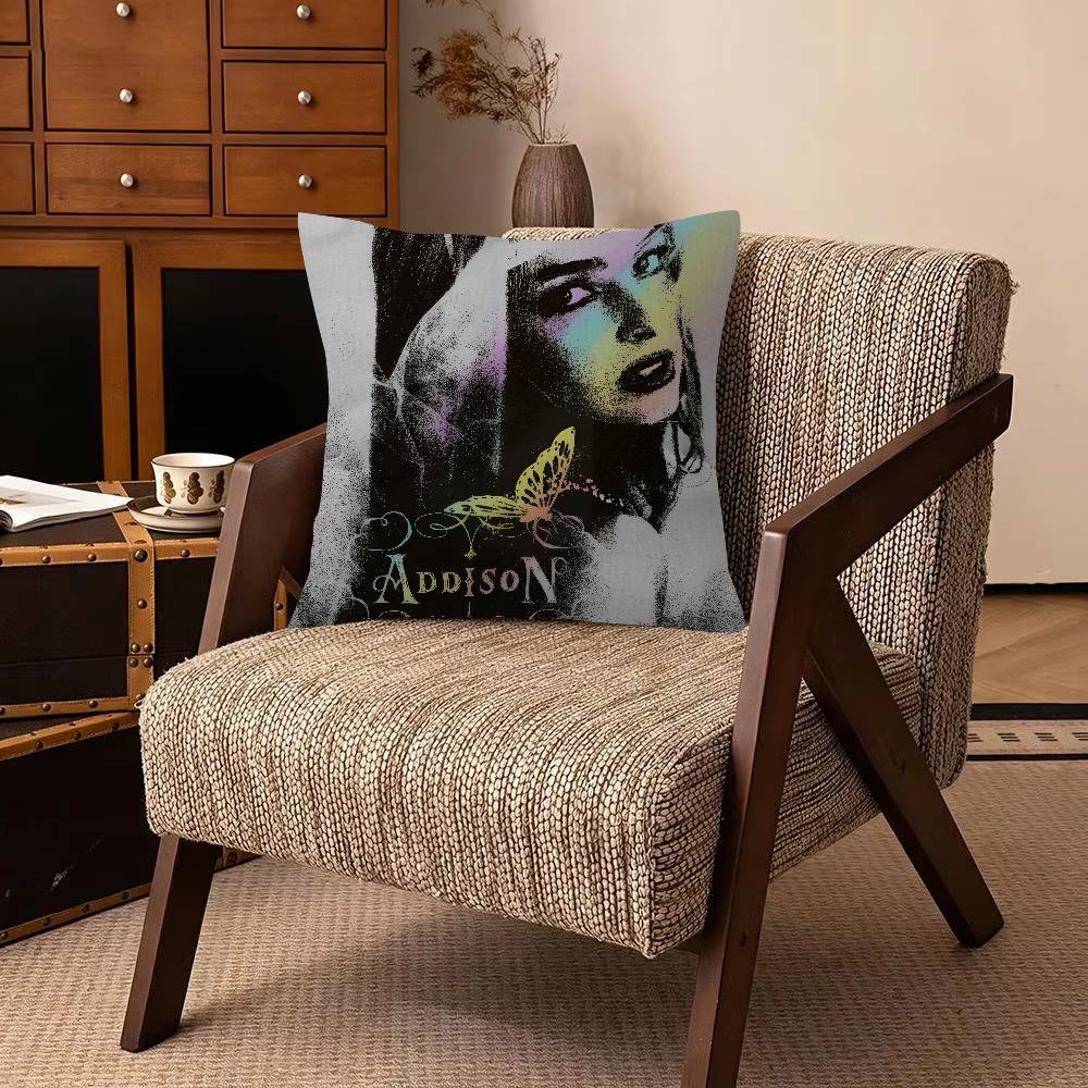 Person AAddison RRae Funny Decorative Room Aesthetics Pillow Case Home Decor Bedroom Sofa Bed Pillow Cover X