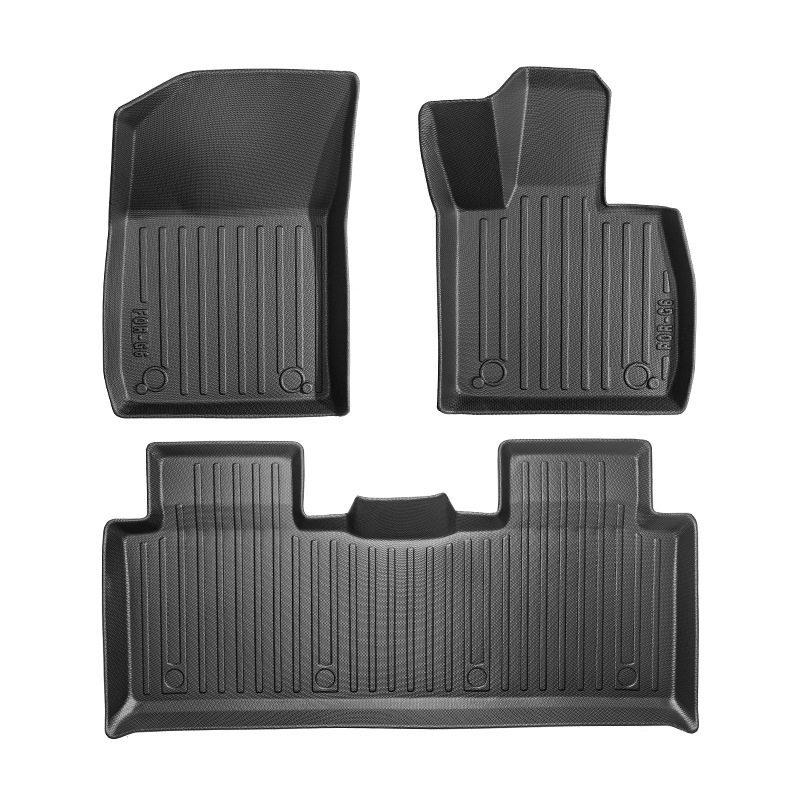 Xpeng G6 RHD TPE Odorless Floor Mats & Waterproof, Wear-Resistant, Anti-Slip Seat Cushions