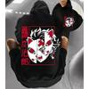 Demon Slayer Japan Anime Hoodie Men Women Autumn Winter Double-sided Sweatshirts Y2k Harajuku Unisex Pullover Clothes Tops