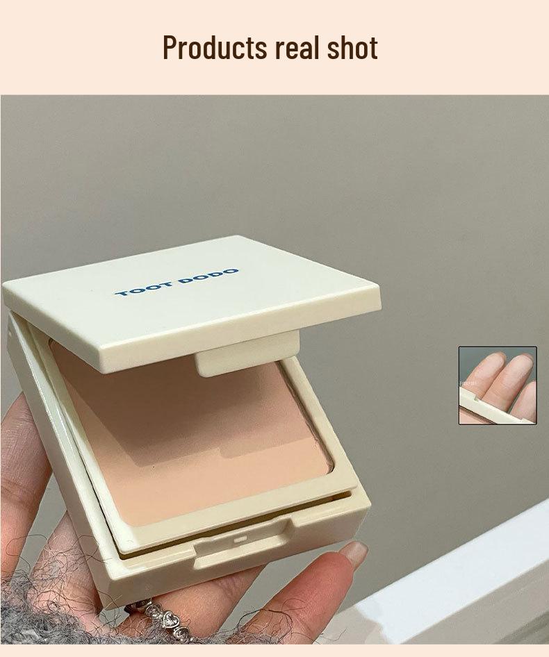 TOOTDODO True Face Soft Bare Skin Powder Foundation: Concealing, Brightening, Matte Finish, Long-lasting Oil Control Setting Powder.