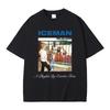 Rapper Drake ICEMAN Grafik T-Shirt Herren Damen Hip Hop Mode Retro Kurzarm-T-Shirt