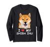 Shiba Inu Cadeau Shiba Inu Hond Shiba Inu Long Sleeve Dames T-shirt