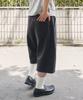 XERO Curved Line Over Sweat Shorts [Deep Charcoal]