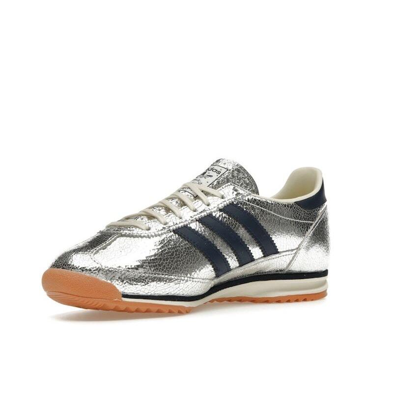 adidas SL72 OG Zilver Metallic Collegiate Blauw W - JH8654