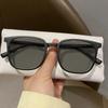 Custom Style Men for Women Sun Protection Eyeglasses Fashionable Square Large Frame Myopic Sunglasses Summer Anti UV Myopic Eyeglasses