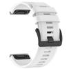 22 26mm Silicone Strap For Garmin Quatix 8/Tactix 8 7Pro/Fenix5 5x Puls 7 7x 6 6x 8 Pro 47mm 51mm/D2 Bravo Quick Fit Sports Band